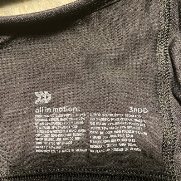 Camo Sports Bra 38DD - Picture 3 of 4